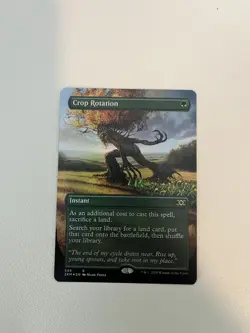 Crop Rotation (Borderless) #349 (Foil) (NM) Double Masters 2XM Magic MTG - Image 1
