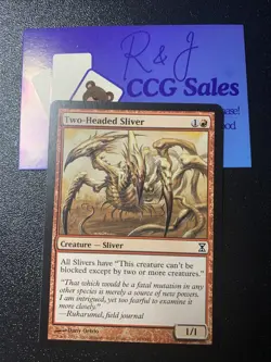 Two-Headed Sliver ~ Time Spiral [ Excellent ] [ Magic MTG ] - Image 1