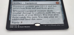 SWORD OF FORGE AND FRONTIER 1x Rare Magic Phyrexia All Will Be One MTG LP - Image 5