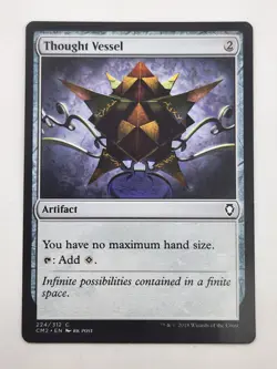 Magic the Gathering MTG CM2 Thought Vessel 414 Regular Light Play - Image 1