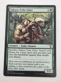 Sakura-Tribe Elder Mtg Commander 2018 Lightly Played - Image 1