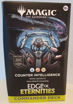 MTG Edge of Eternities Commander Deck ~ Counter Intelligence ~ Sealed! - Image 1