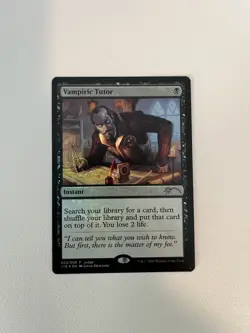 Vampiric Tutor (J18) -Foil Light Play MTG Promos: Judge - Image 1