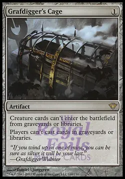 Grafdigger's Cage **FOIL** MTG Dark Ascension MINT - Image 1