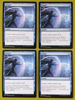 Dispel x4 Battle for Zendikar 4x Playset Magic the Gathering MTG - Image 1