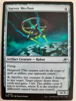 Survey Mechan #0245 Edge of Eternities MTG Magic NM X 3 Copies - Image 2