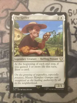 MTG The Gaffer Commander: the Lord of the Rings (0012) Regular Rare - Image 1