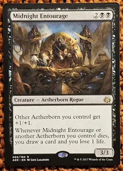 ✨Midnight Entourage✨ MTG | Aether Revolt | NM/M | 066/184 - Image 1