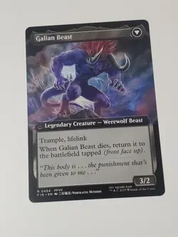 MTG - Vincent Valentine (Extended Art) - Final Fantasy Regular Rare - Image 2