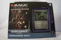 MTG Warhammer 40000 40k Necron Dynasties Commander EDH Deck New & Sealed - Image 1