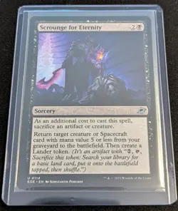 MTG - x2 Scrounge for Eternity - Edge of Eternities - Pack Fresh!! - Image 2