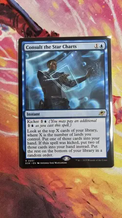 #51 Consult the Star Charts NM 2025 MTG Edge of Eternities - Image 1