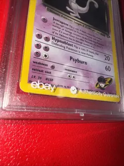 2000 POKEMON GYM CHALLENGE HOLO #14 ROCKET'S MEWTWO PSA 9 - Image 2