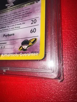 2000 POKEMON GYM CHALLENGE HOLO #14 ROCKET'S MEWTWO PSA 9 - Image 3
