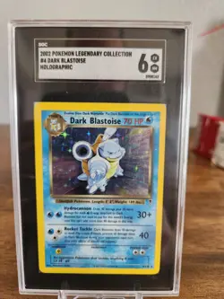 SGC 6 2002 Dark Blastoise Legendary Collection HOLO Graded Pokemon 4/110 - Image 1