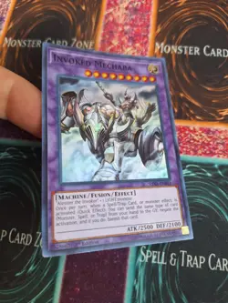 Yugioh Invoked Mechaba SHVA-EN041 Super Rare 1st Edition Near Mint - Image 2
