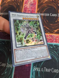 Yugioh PSY-Framelord Omega RA02-EN028 Super Rare 1st Edition Near Mint - Image 2