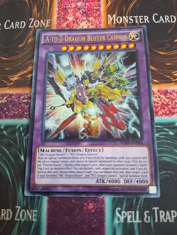 Yugioh A-to-Z-Dragon Buster Cannon SDKS-EN040 Ultra Rare 1st Edition Near Mint - Image 1