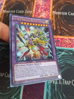 Yugioh A-to-Z-Dragon Buster Cannon SDKS-EN040 Ultra Rare 1st Edition Near Mint - Image 2