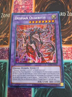 Yugioh Despian Quaeritis MP22-EN141 Prismatic Secret Rare 1st Edition Near Mint - Image 1