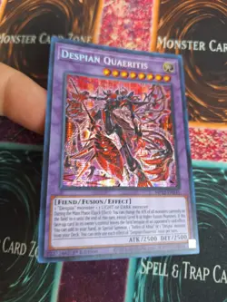 Yugioh Despian Quaeritis MP22-EN141 Prismatic Secret Rare 1st Edition Near Mint - Image 2
