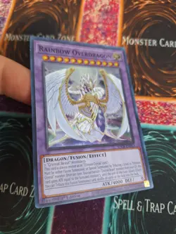 Yugioh Rainbow Overdragon SDCR-EN043 Super Rare 1st Edition Near Mint - Image 2