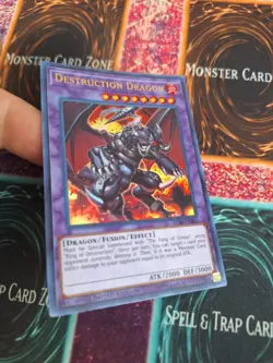 Yugioh Destruction Dragon LC06-EN003 Ultra Rare Limited Near Mint - Image 2