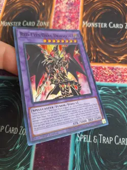 Yugioh Red-Eyes Dark Dragoon RA02-EN021 Super Rare 1st Edition Near Mint - Image 2