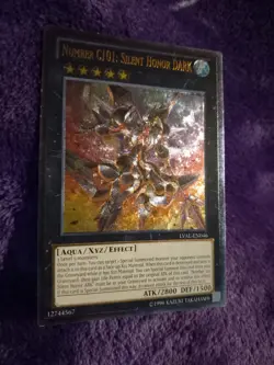Number C101: Silent Honor DARK LVAL Unlimited Ultimate PL Yugioh - Image 1