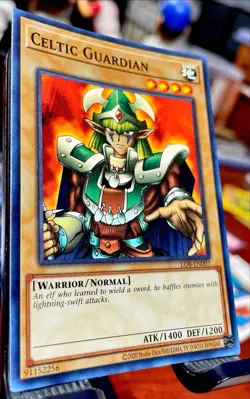 MINT 🔥 YUGIOH Celtic Guardian LOB-EN007 25th Anniversary Rare Holo Limited - Image 3