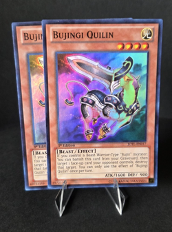 Yugioh Bujin x10 Set Arasuda Quilin Crane Sinyou MP14-EN207 Ultra Rare 1st Ed NM - Image 4