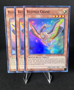 Yugioh Bujin x10 Set Arasuda Quilin Crane Sinyou MP14-EN207 Ultra Rare 1st Ed NM - Image 5