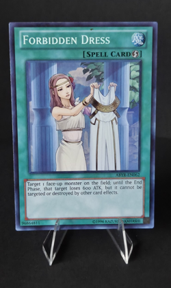 Yugioh! x4 Set Forbidden Dress Spell Card Super Rare Common ABYR SDMP - Image 2