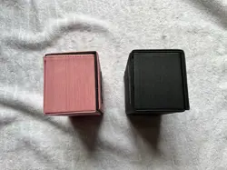 Yugioh WCQ World Championship Qualifier Deck Box Lot of 2 Pink & Black TCG Used - Image 5