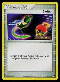 Pokemon Card - Switch Dragon Frontiers 83/101 Reverse Holo Stamped - Image 1