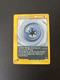 Pokemon Card Skyridge E Series Cyclone Energy 143/144 WOTC - Image 1