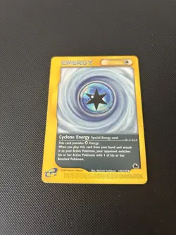 Pokemon Card Skyridge E Series Cyclone Energy 143/144 WOTC - Image 3