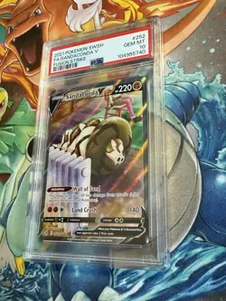 Sandaconda V Alternate Art Fusion Strike PSA 10 Pokemon Card - Image 2