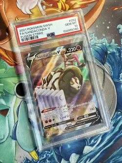 Sandaconda V Alternate Art Fusion Strike PSA 10 Pokemon Card - Image 3