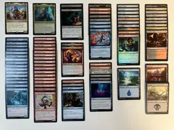 MTG Magic The Gathering Admiral Beckett Brass Budget 100 Card Commander Deck - Image 2