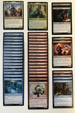 MTG Magic The Gathering Admiral Beckett Brass Budget 100 Card Commander Deck - Image 3
