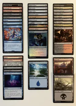MTG Magic The Gathering Admiral Beckett Brass Budget 100 Card Commander Deck - Image 4