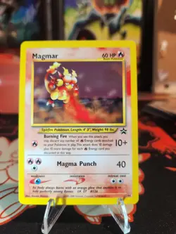 Magmar #44 - Black Star Promo - WoTC Pokemon Card LP+ - Image 1