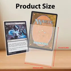 Magic The Gathering Card Sleeves, 200 Counts Soft Card Sleeves Toploaders for Tr - Image 2