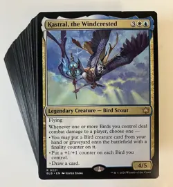 MTG Magic The Gathering Kastral the Windcrested Budget 100 Card Commander Deck - Image 1