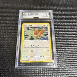 Eevee Black Star Promo Holo Pokemon Card SWSH190 - AGS 9.5 - Image 1