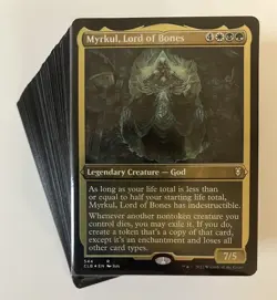 MTG Magic The Gathering Myrkul, Lord Of Bones 💀 Budget 100 Card Commander Deck - Image 1