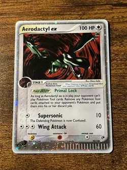 Aerodactyl ex 94/100 Sandstorm Ultra Rare Holo Pokemon Card - Image 1