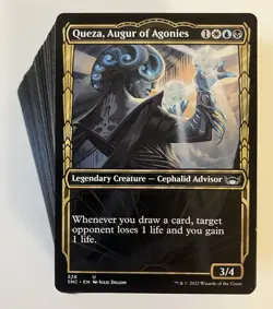 MTG Magic The Gathering Queza, Augur of Agonies Budget 100 Card Commander Deck - Image 1