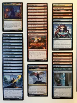 MTG Magic The Gathering Aegar The Freezing Flame Budget 100 Card Commander Deck - Image 3